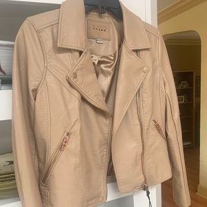 Beautiful Never-worn Vegan Leather Jacket